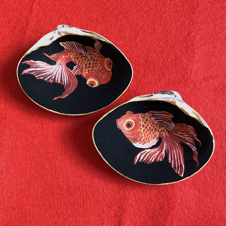 貝合わせ（金魚）
