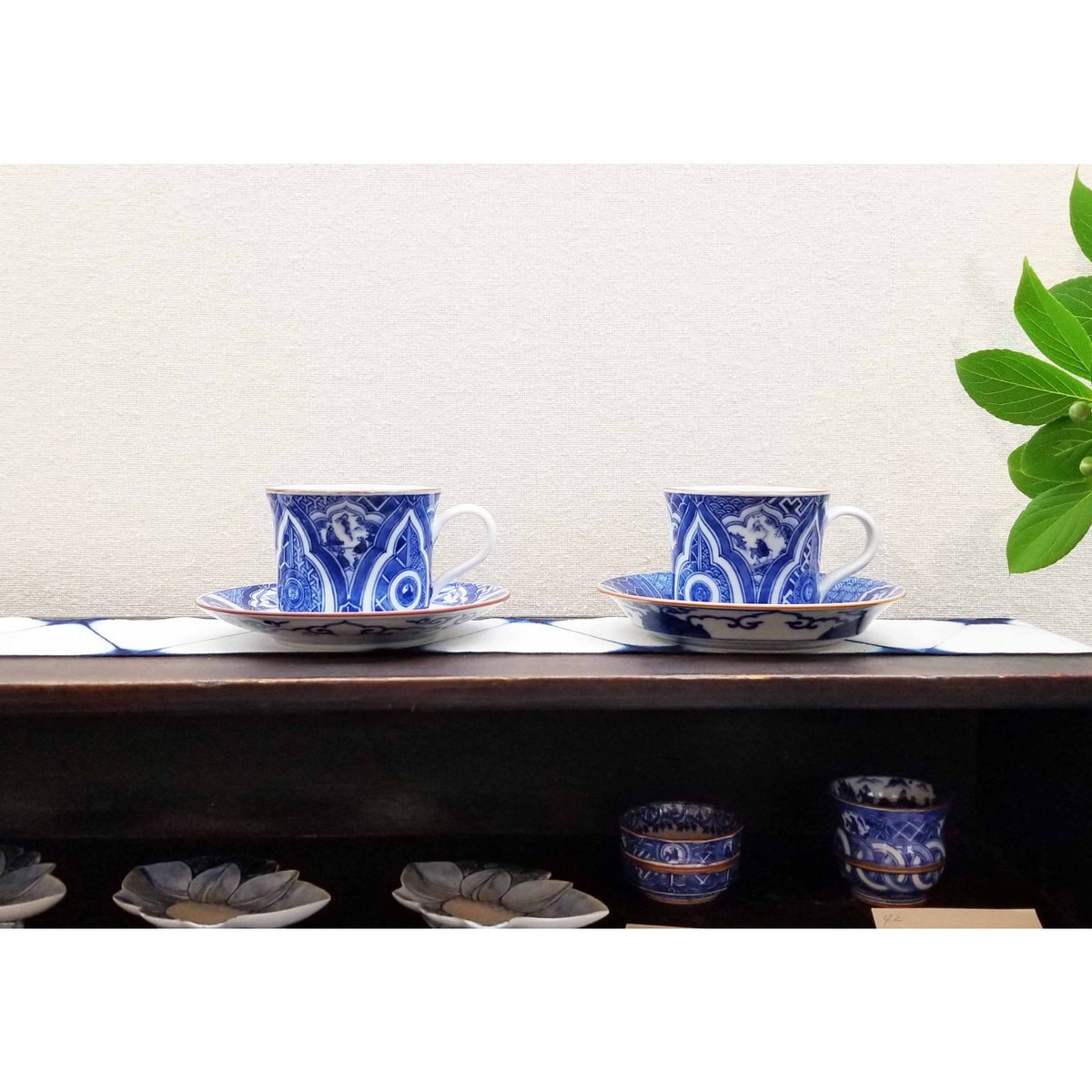 福西雅之 染付祥瑞珈琲碗 | 恵埜画廊STORE