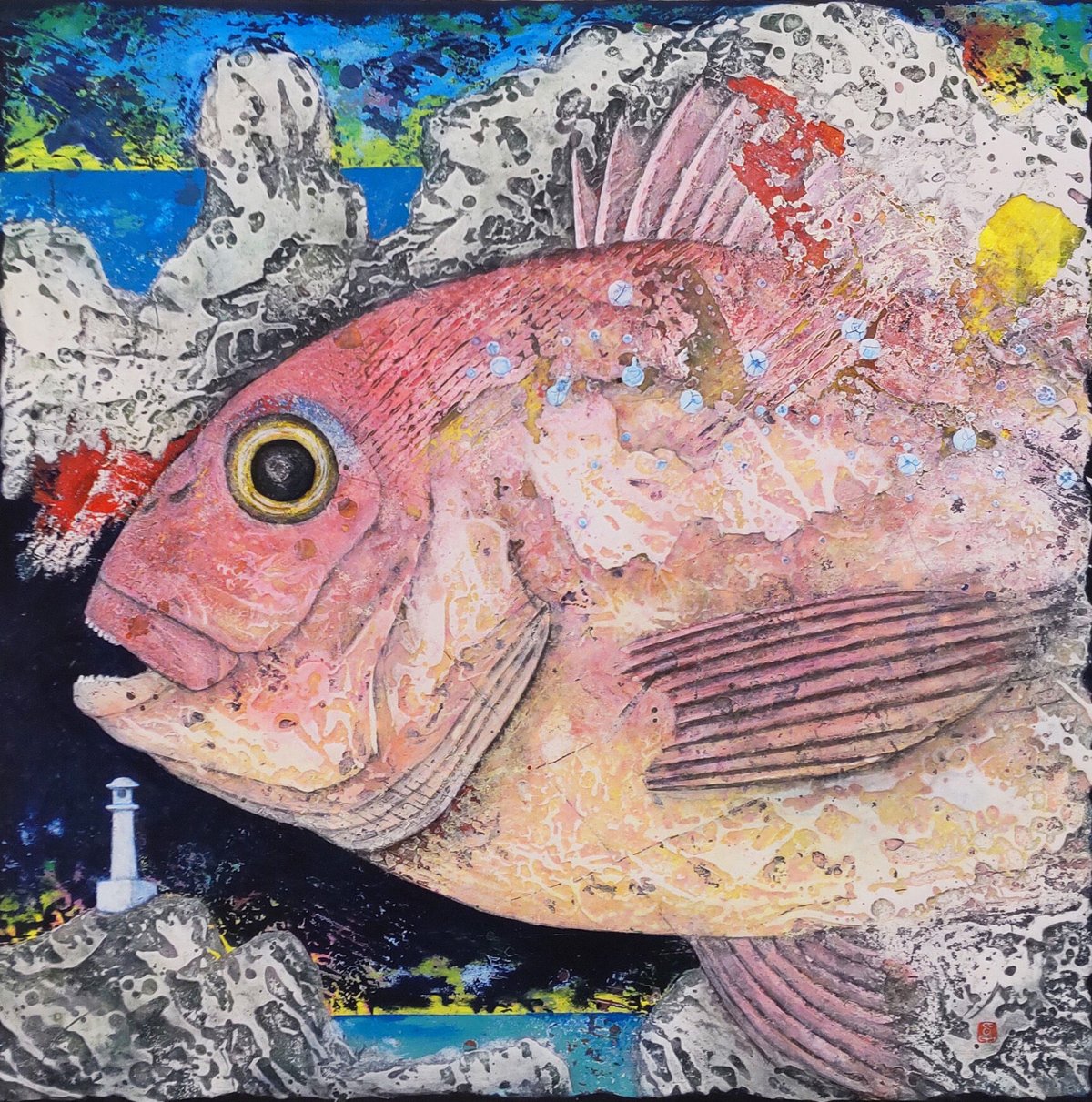 吉田卓哉 「春宵に漂ふ」S4 | 恵埜画廊STORE