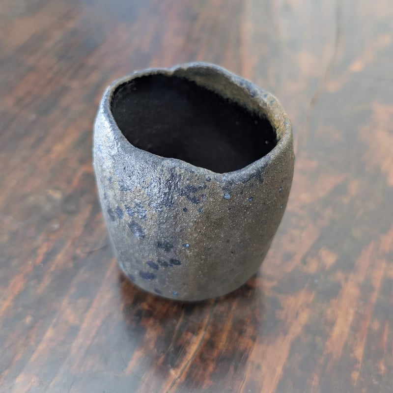 大幅値下げ！後関裕士　蒼変黒酒呑　共箱 後関裕士「蒼変黒酒呑」共箱 | 恵埜画廊STORE