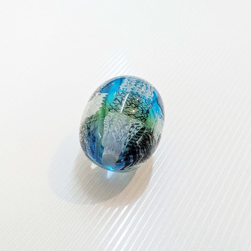 鈴木美智 「ガラス玉 アイルランド織」 | 恵埜画廊STORE