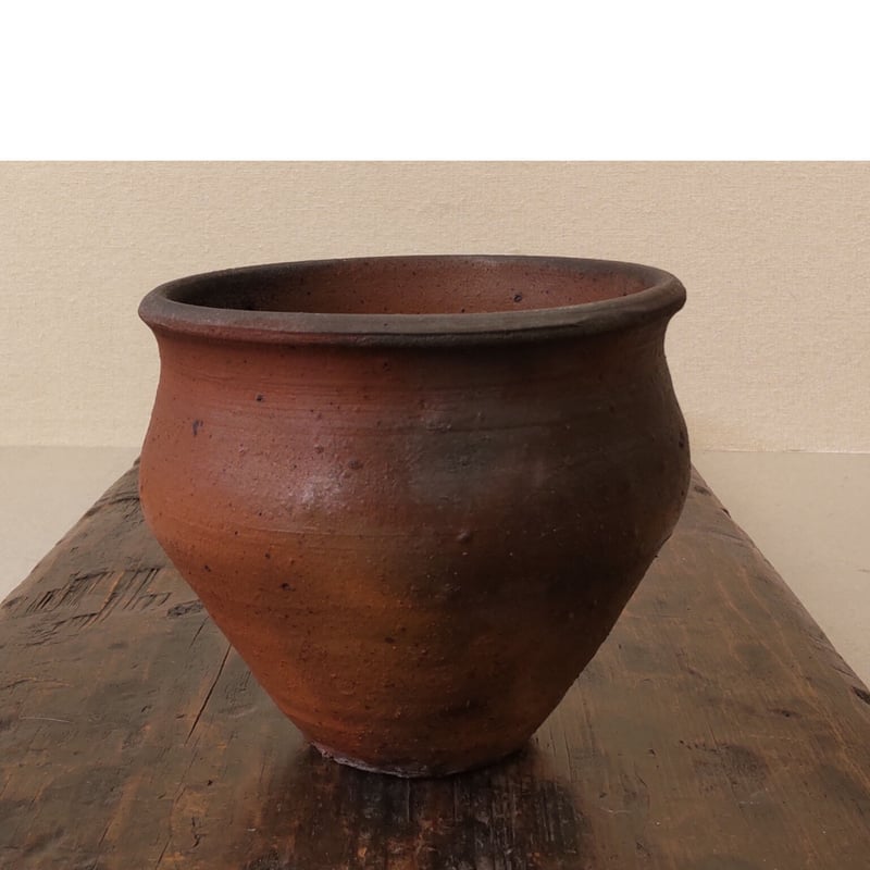 森岡 成好 「焼〆花入(鉢)」 | 恵埜画廊STORE