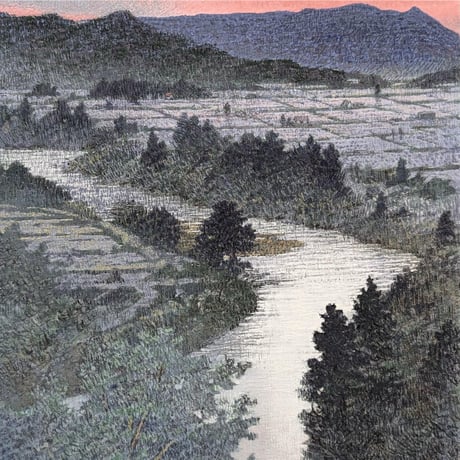 青山浩之、【星の夜・常念】、希少な額装用画集より、新品額装付、状態良好 2025年最新】Yahoo!オークション -青山 浩之(絵画)の中古品