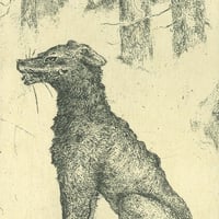 大西靖子「月明かり」木版画 ed.4/8 | 恵埜画廊STORE