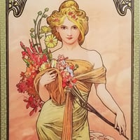 畦地梅太郎 木版画「家族」1977年 A.P. | 恵埜画廊STORE