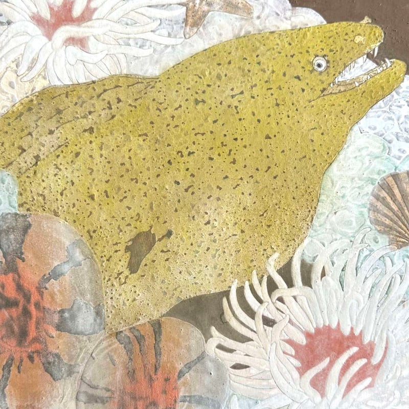 木村直広「忍びの棲家」S4・額装込 | 恵埜画廊STORE
