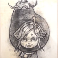 せきやゆりえ「ペロペロ☆スパークルズ」原画・額装込 | 恵埜