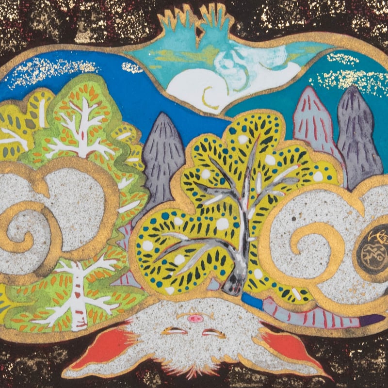 山口裕子「幸せの森・夏」0号 | 恵埜画廊STORE