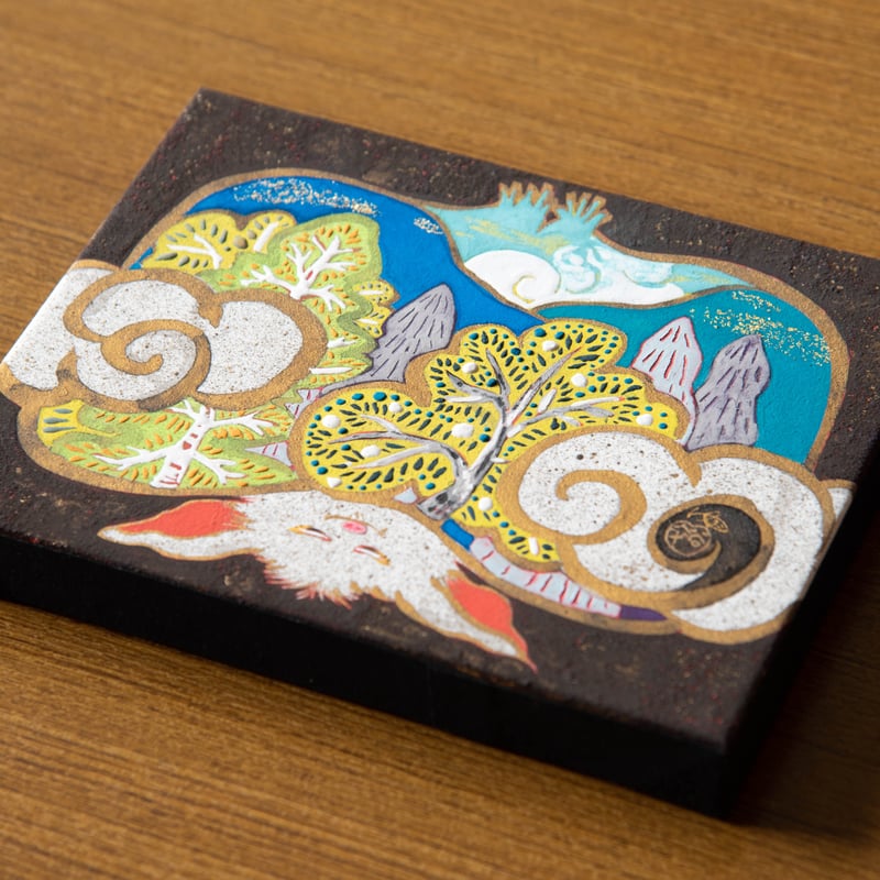 山口裕子「幸せの森・夏」0号 | 恵埜画廊STORE