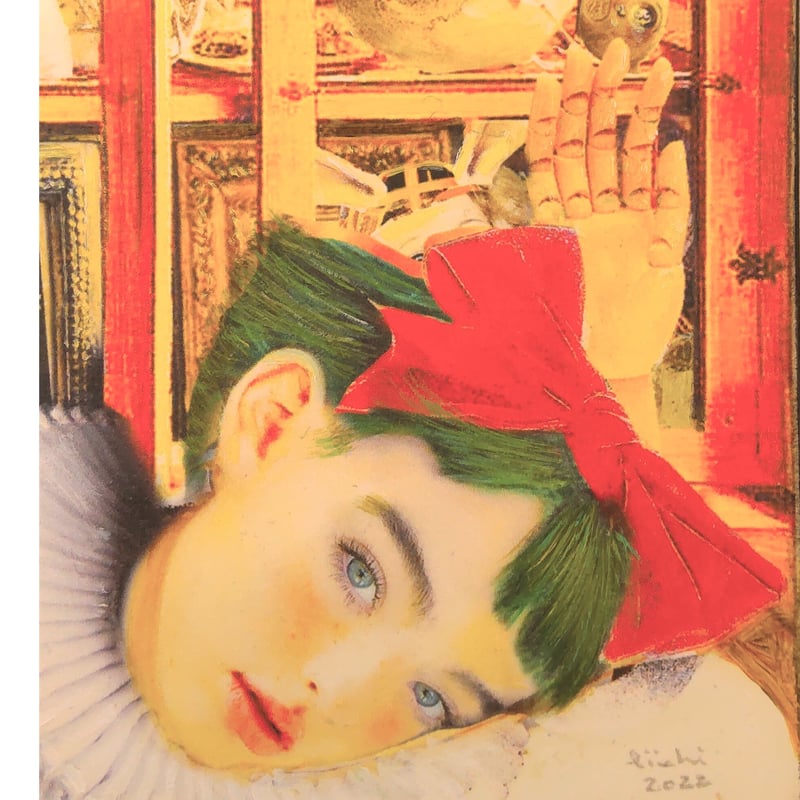 渡辺栄一　版画　風の構図 渡辺栄一 版画 風の構図 - メルカリ