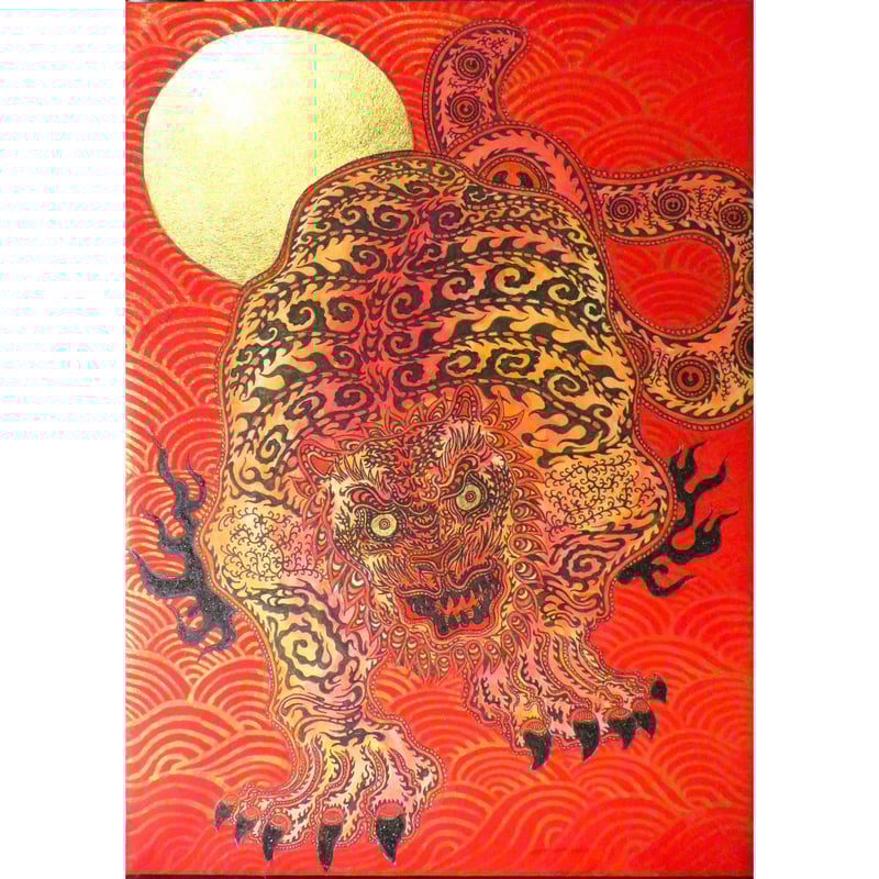金子富之 「水虎・弐（すいこ・に）」 | 恵埜画廊STORE