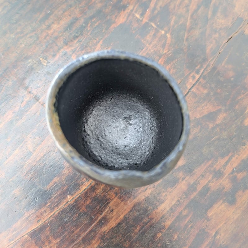 大幅値下げ！後関裕士　蒼変黒酒呑　共箱 後関裕士「蒼変黒酒呑」共箱 | 恵埜画廊STORE