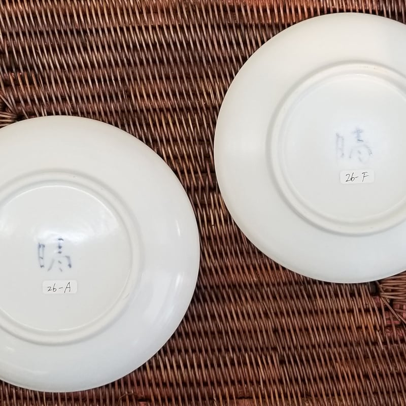 東海林晴美 染付野バラ文カップ＆ソーサー | 恵埜画廊STORE