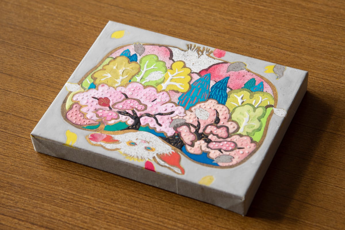 山口裕子「幸せの森・春」0号 | 恵埜画廊STORE