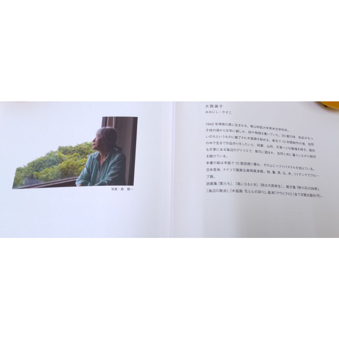 大西靖子・絵本「無限が見た夢ー赤い手ぶくろ」日貿出版社 2019年出版