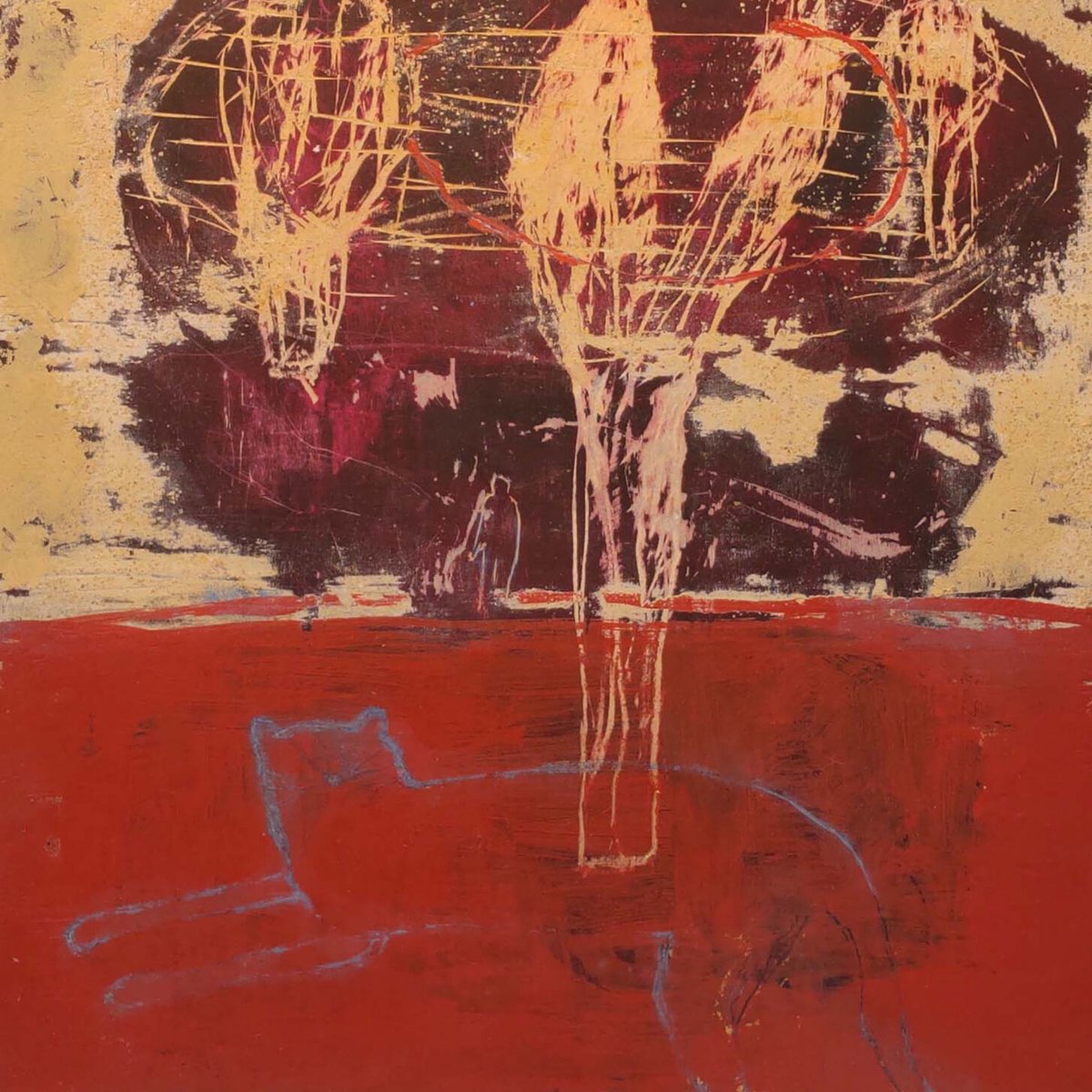 長沢明「山月記より OJ」4S （額装込） | 恵埜画廊STORE