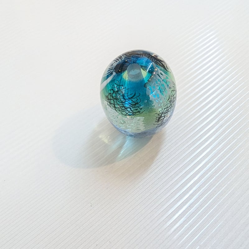 鈴木美智 「ガラス玉 アイルランド織」 | 恵埜画廊STORE