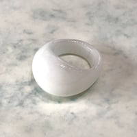 【guridrops】ぽってりリング(White)