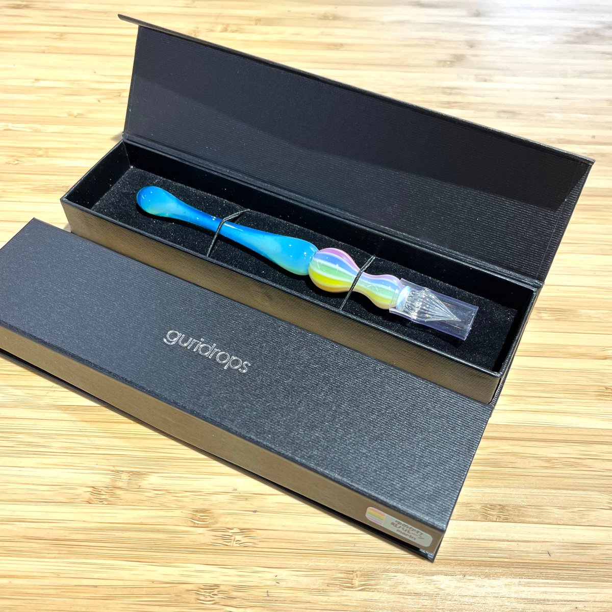 ゆめかわ虹バルーン ガラスペン(Marin) | ぐり工房 Online Shop