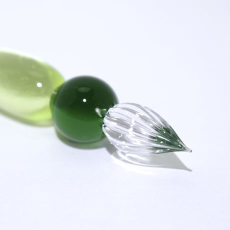 グラマラスショートガラスペン (Green)