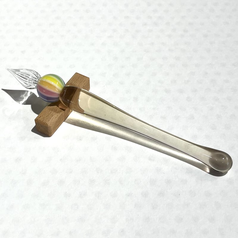 ぐり工房　虹ジェリー（梅酒）　ガラスペン ガラスペン 〜虹ジェリー 〜(梅酒) | ぐり工房 Online Shop