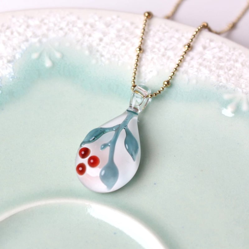 guridrops】南天ネックレス | ぐり工房 Online Shop