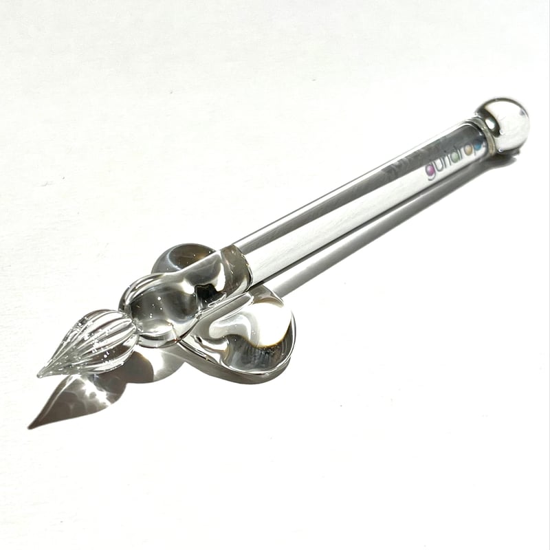 minimarooガラスペン(Clear) | ぐり工房 Online Shop