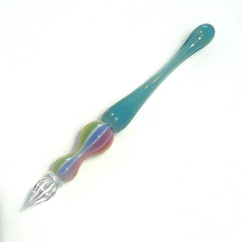 ゆめかわ虹バルーン ガラスペン(Marin) | ぐり工房 Online Shop