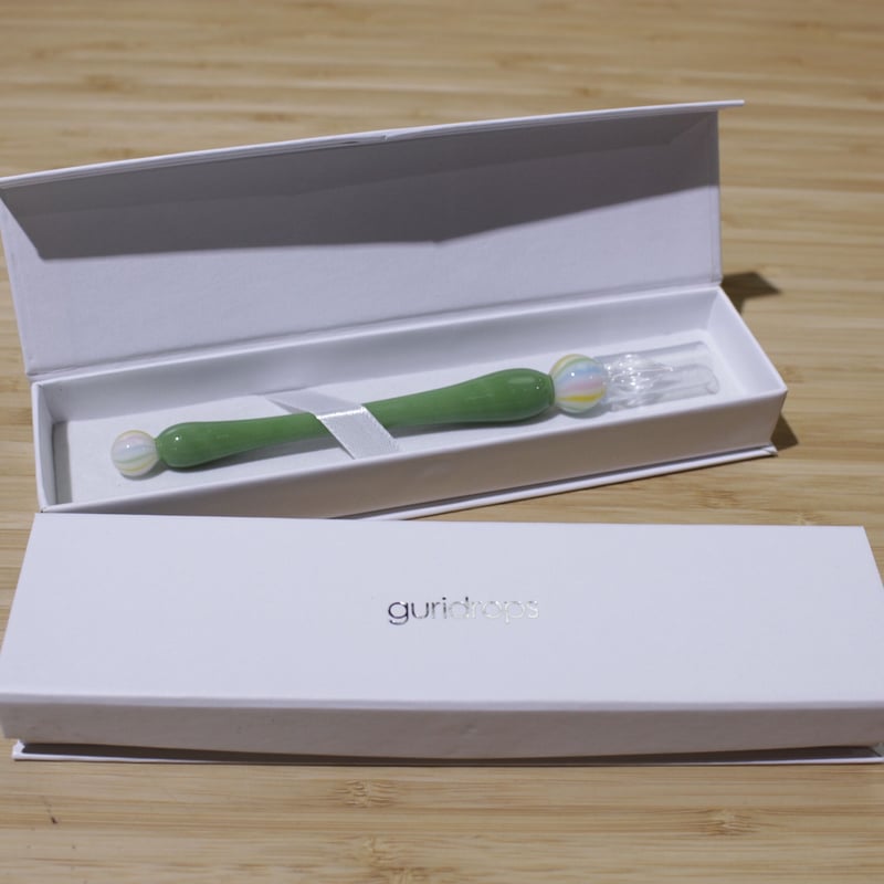 和スイーツガラスペン (抹茶) | ぐり工房 Online Shop