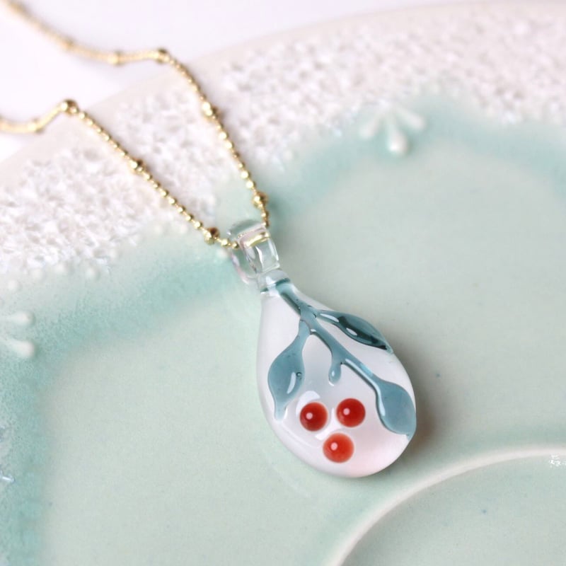 guridrops】南天ネックレス | ぐり工房 Online Shop