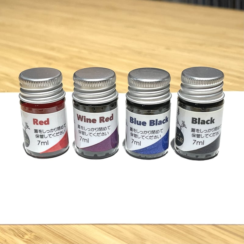 試し書き用インク小瓶(Red)7ml | ぐり工房 Online Shop