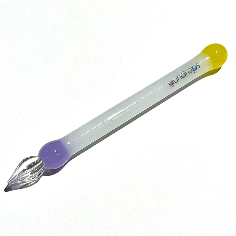 minimarooガラスペン(Purple×Yellow) | ぐり工房 Online Shop