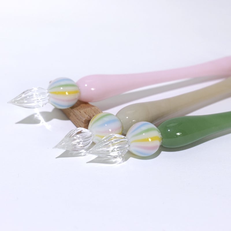 和スイーツガラスペン (もなか) | ぐり工房 Online Shop