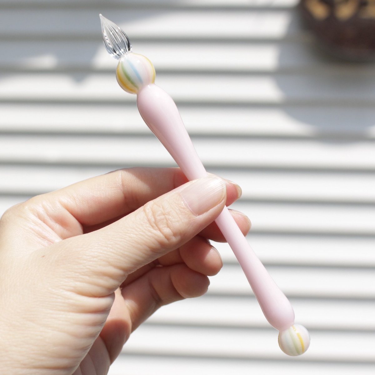 ぐり工房　ガラスペン　和スイーツさくら 和スイーツガラスペン (さくら) | ぐり工房 Online Shop