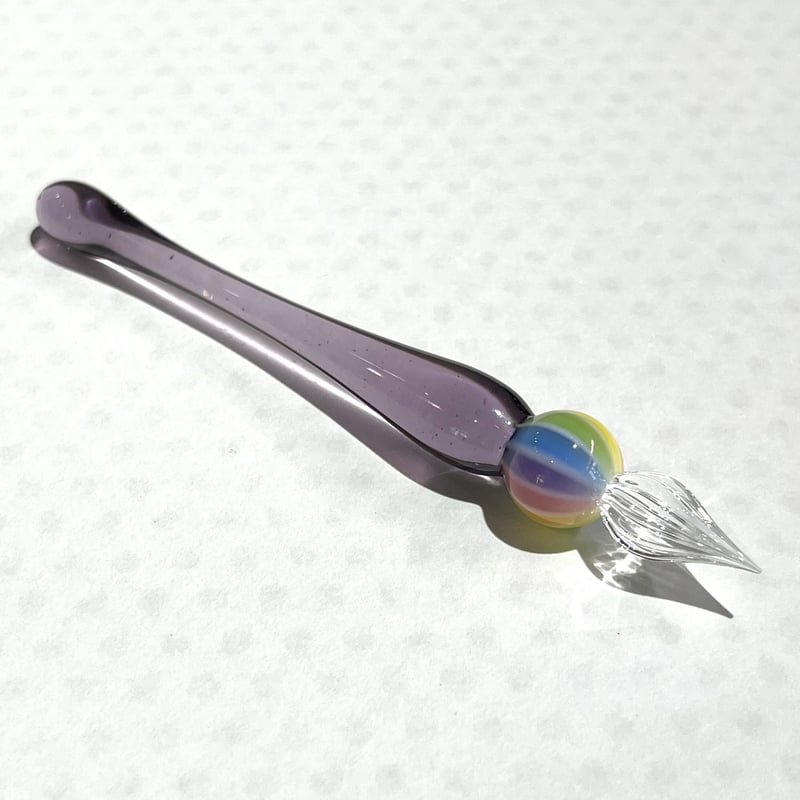ガラスペン 〜虹ジェリー 〜(ぶどう酒) | ぐり工房 Online Shop