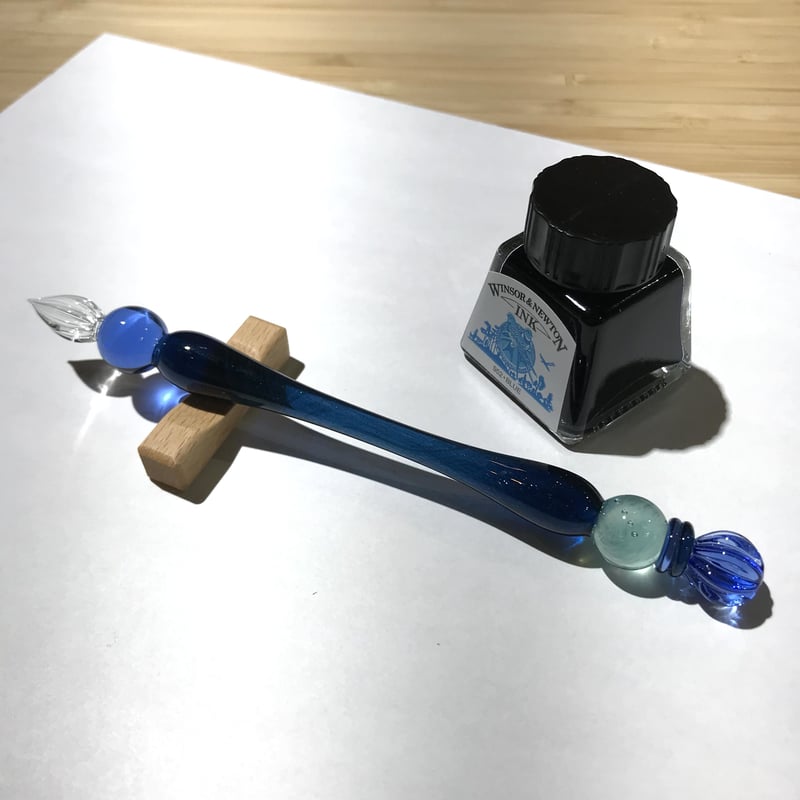 キングステッキガラスペン (Galaxy) | ぐり工房 Online Shop