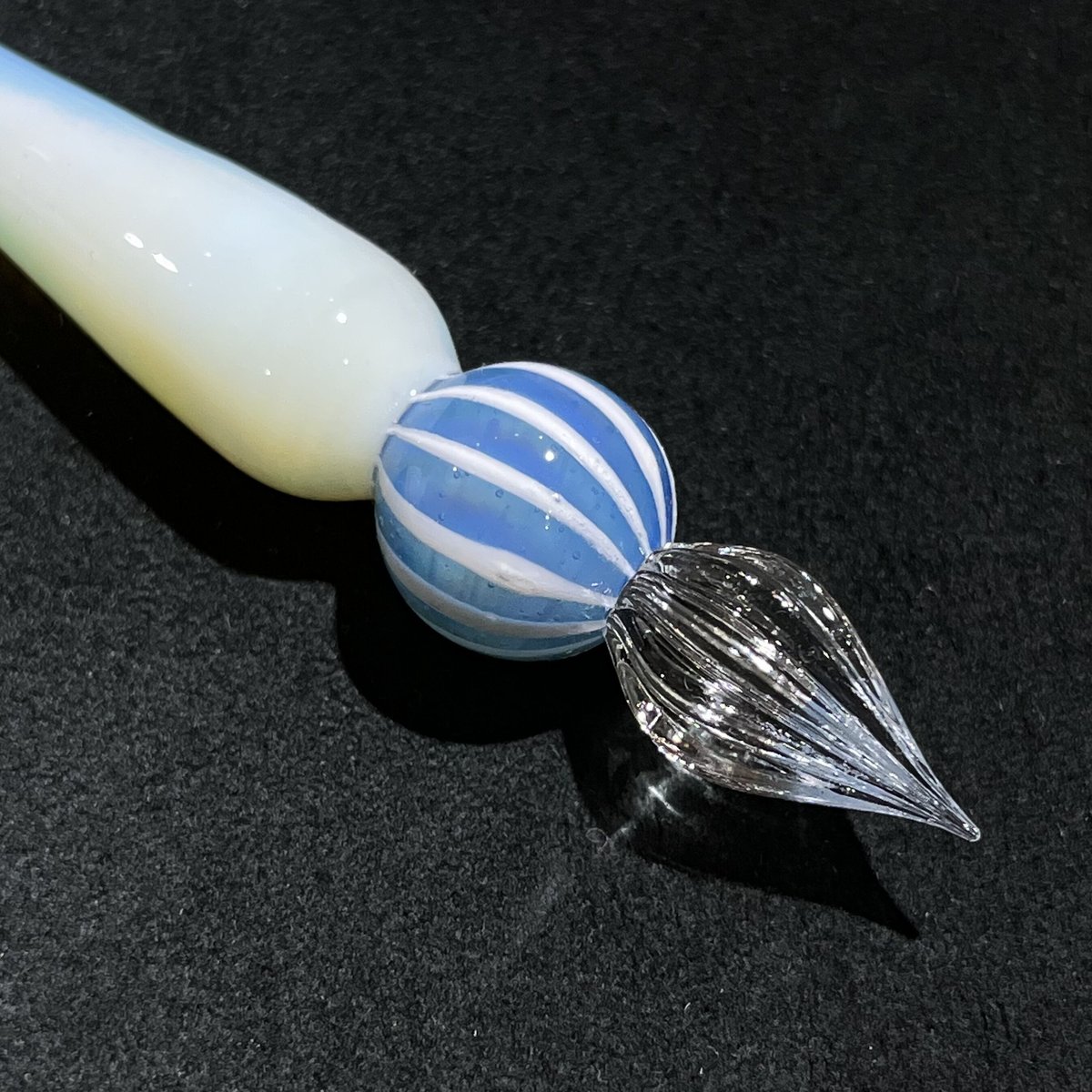 ぐり工房　ガラスペン　和スイーツ　限定色　ソーダ ぐり工房 NAGASAWA オリジナルガラスペン 和スイーツ ソーダ