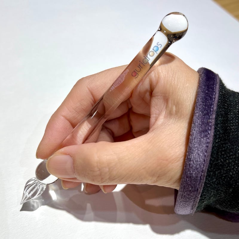 minimarooガラスペン(Clear) | ぐり工房 Online Shop