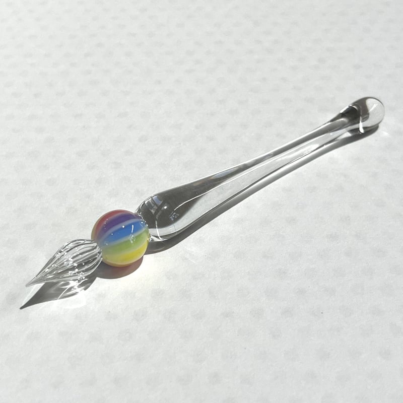 ガラスペン 〜虹ジェリー 〜(天然水) | ぐり工房 Online Shop