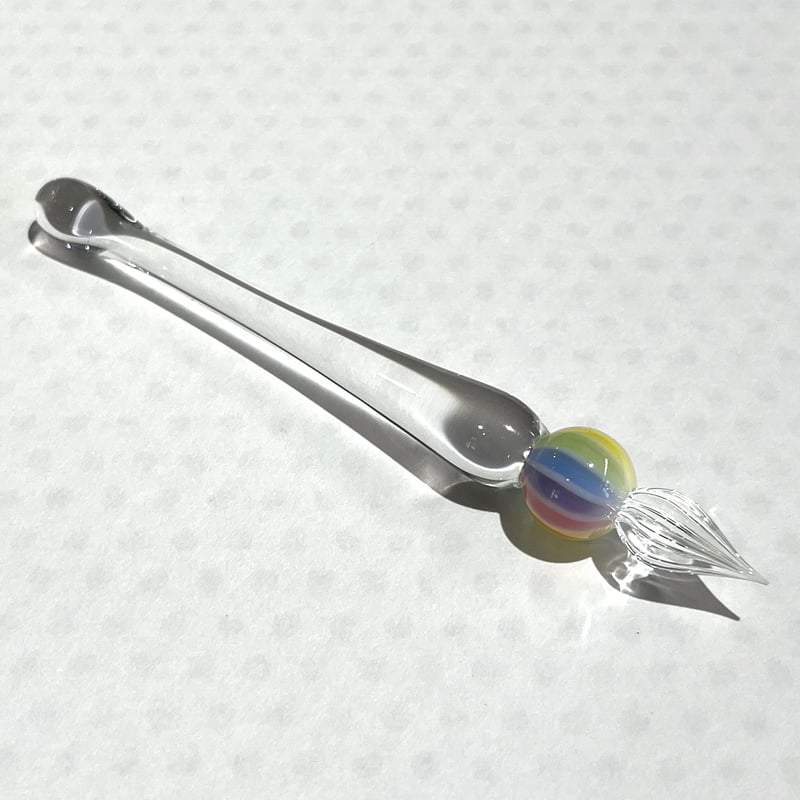 ガラスペン 〜虹ジェリー 〜(天然水) | ぐり工房 Online Shop