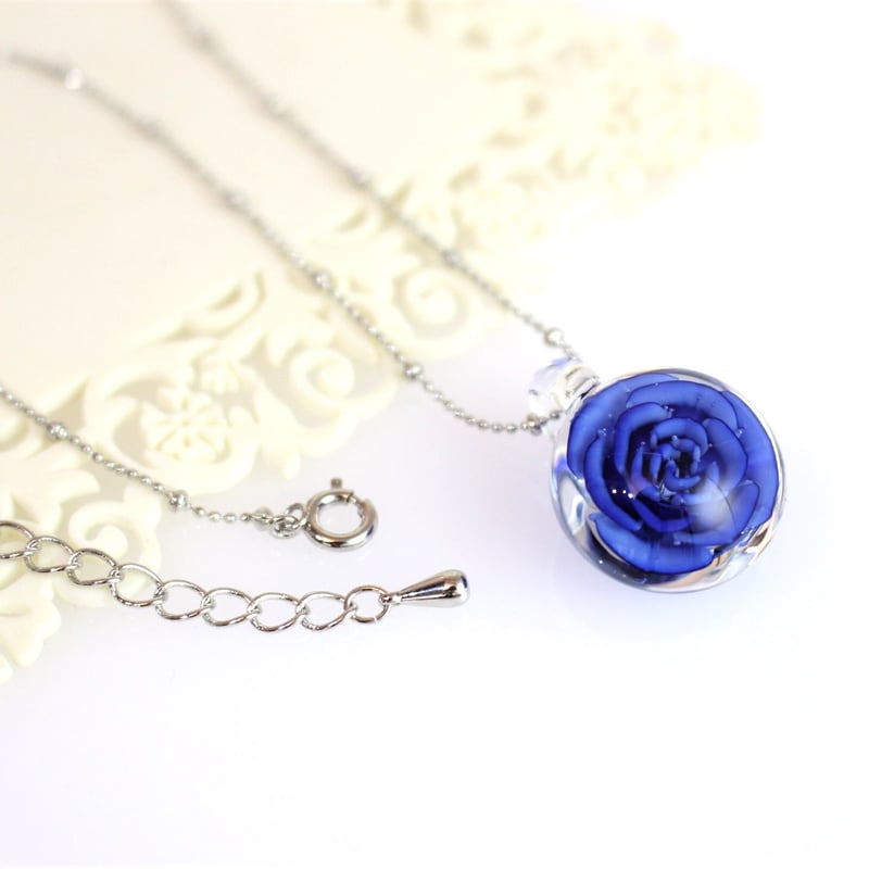 ネックレス　バラ売り場 Jewelry i（ジュエリーアイ） ローズ ネックレス プラチナ