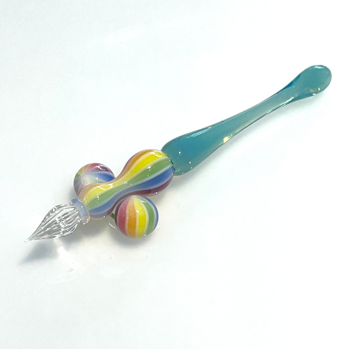 ゆめかわ虹バルーン ガラスペン(Marin) | ぐり工房 Online Shop