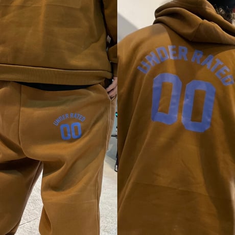 UNDERRATED - SWEATSUIT  ASH/BROWN