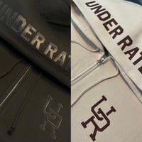UNDERRATED - NINJA HOOD ZIP UP(Black/Black Sand/Brown)