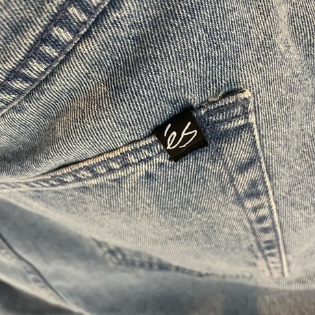 es skateboarding BAGGY DENIM LIGHT BLUE