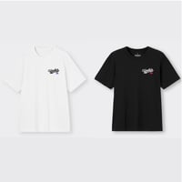 UNDERRATED  EMBROIDERED TEE Black/White