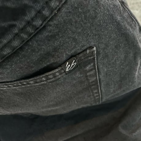 es skateboarding BAGGY DENIM BLACK WASH