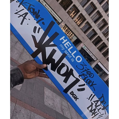 DGK MY SPOT IS JKWON DECK 7.9