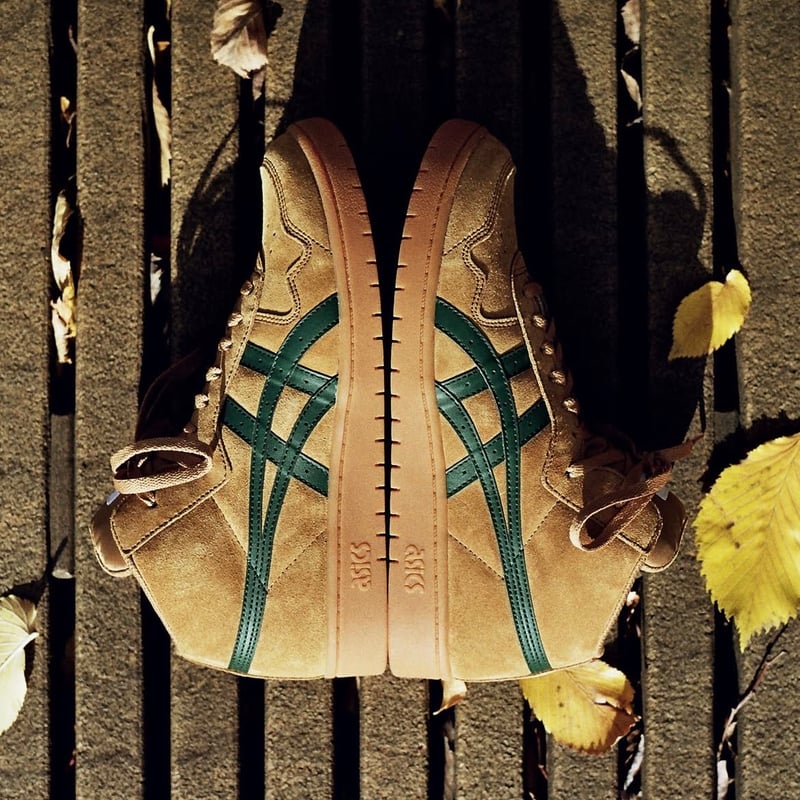 ASICS PRO FG サッカーシューズ ASICS skateboarding Japan Pro Mid Walnut/Fores