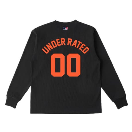 UR BASEBALL L/S TEE BLACK